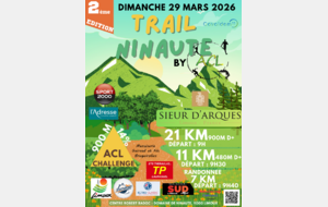 2ème édition du trail : Ninaute by l'Acl