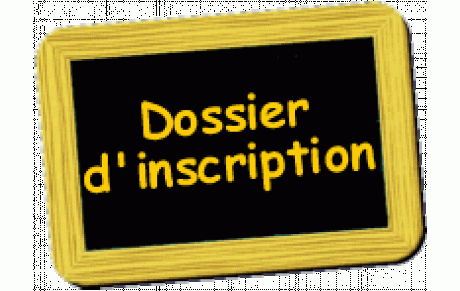 FICHE D'INSCRIPTION