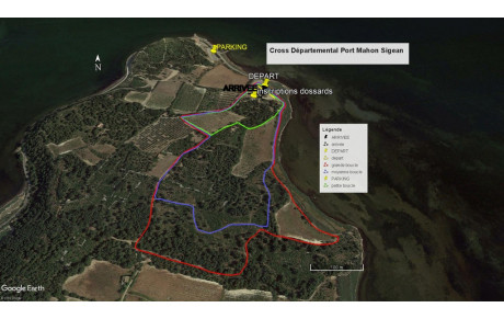 Programme cross départemental de Sigean