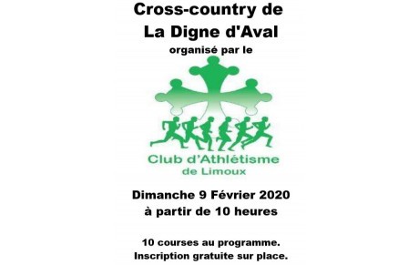 Cross La Digne d'Aval 9 février 2020